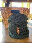 Click here for more information about Beanie (Forest Green with Orange Wheat Stalk) 